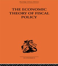 Hansen, B: Economic Theory of Fiscal Policy
