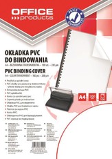 Įrišimo viršeliai PVC skaid.A4 0,2mm