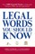 Legal Words You Should Know