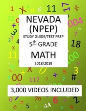5th Grade NEVADA NPEP, 2019 MATH, Test Prep