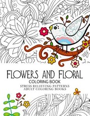 Flowers and Floral Coloring Book