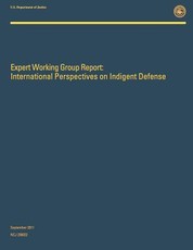 Expert Working Group Report
