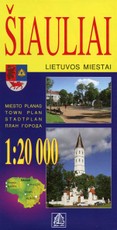 Šiauliai. Miesto planas. M 1:20 000
