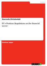 EU's Position: Regulations on the financial sector