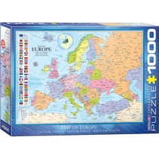 Dėlionė Europos žemėlapis 1000 d.