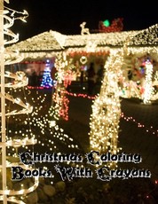 Christmas Coloring With Crayons