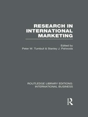 Research in International Marketing (RLE International Busin