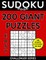 Sudoku Book 200 Easy GIANT Size Puzzles
