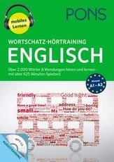 PONS Wortschatz-Hörtraining Englisch mit Begleitheft und MP3-CD