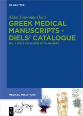 Greek Medical Manuscripts - Diels' Catalogue 01