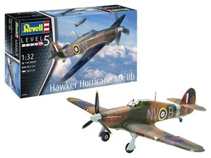 Plastikinis lėktuvo modelis Hawker Hurricane Mk IIB 1:32