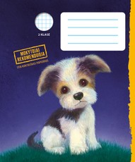 Holly Webb sąsiuvinis TRYS ŠUNIUKAI, 2 kl., langeliais (2022)