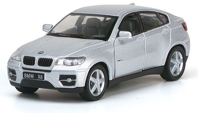KINSMART automobilis BMW X6, 12 cm