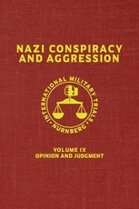 Nazi Conspiracy And Aggression