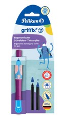 GRIFFIX-3 rašiklis R avietinis
