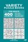 Variety Puzzle Books for Adults - 400 Hard Puzzles 9x9