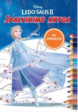 Ledo šalis II. Spalvinimas su lipdukais