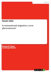 Is transnational migration a new phenomenon?