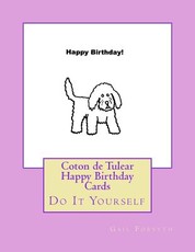 Coton de Tulear Happy Birthday Cards