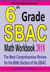 6th Grade SBAC Math Workbook 2018