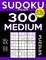 Sudoku Book 300 Medium Puzzles