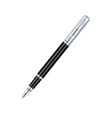 Parkeris dėžutėje REGAL juodas su sidabro spalvos detalėmis