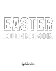 Easter Coloring Book for Children - Create Your Own Doodle Cover (8x10 Softcover Personalized Coloring Book / Activity Book)