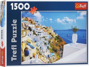 TREFL dėlionė „Santorini“, 1500 det.