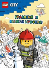 LEGO® City Spalvink ir klijuok lipdukus!