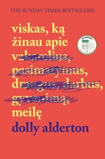 VISKAS, KĄ ŽINAU APIE MEILĘ: taiklių komentarų pilna, beprotiškai smagi, kai kada širdį verianti knyga apie žmogų, kuris bręsta, suauga ir gyvenimo kelyje susiduria su įvairiomis meilės rūšimis