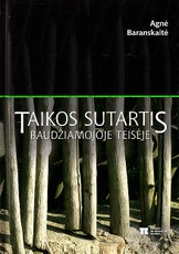 Taikos sutartis baudžiamojoje teisėje