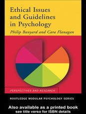 Ethical Issues and Guidelines in Psychology