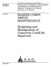 Marine Corps depot maintenance