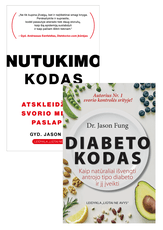 Nutukimo kodas: atskleidžiame svorio metimo paslaptis + Diabeto kodas. Kaip natūraliai išvengti antro tipo diabeto ir jį įveikti – knygų rinkinys