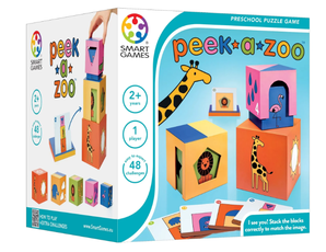 Loginis žaidimas „Peek-a-Zoo“