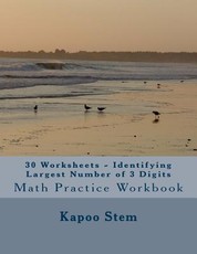 30 Worksheets - Identifying Largest Number of 3 Digits