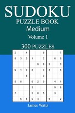 300 Medium Sudoku Puzzle Book