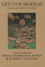Pinigai: komerciniai bankai ir jų rizikos valdymas