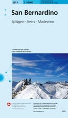 267S San Bernardino Schneesportkarte