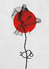 2026 m. A5 darbo kalendorius ROŽĖ