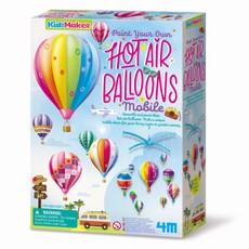 4M KidzMaker DIY Kūrybinis rinkinys „Nuspalvink oro balionų karuselę“