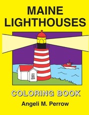 Maine Lighthouses Coloring Book