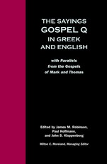 Sayings Gospel Q Greek English