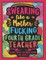 Swearing Like a Motherfucking Fourth Grade Teacher