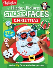 Hidden Pictures Sticker Faces: Christmas