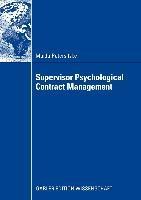 Supervisor Psychological Contract Management
