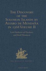 Discovery of the Solomon Islands by Alvaro de Mendana in 1568