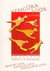 Kengūra 2006. 3-12 klasės. Tarptautinio matematikos konkurso užduotys ir sprendimai