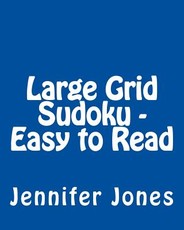 Large Grid Sudoku - Easy to Read