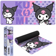 Pelės kilimėlis „Hello Kitty ir Kuromi“, 80 x 30 cm